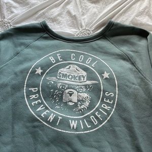 Smokey Bear crewneck sweatshirt